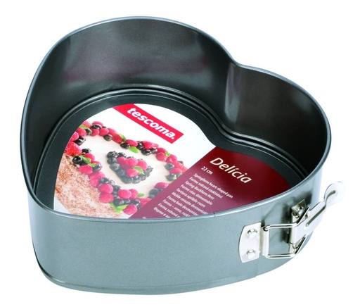 [623162] Molde Metal Corazón Desmoldable 21cm Tescoma