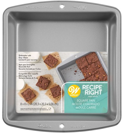 [03-0-0038] Molde metal cuadrado 20x20x5 Wilton