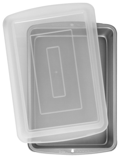 [03-0-0040] Molde metal rectangular 33x22.8cm con tapa Wilton