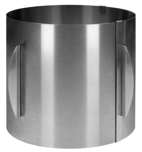 [CM14931] Molde metal redondo ajustable 20cm alto cake Frame
