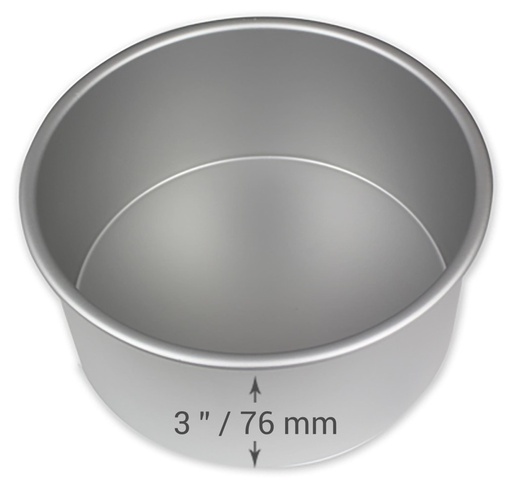 [RND063] Molde redondo metal 15,2x7,6cm PME