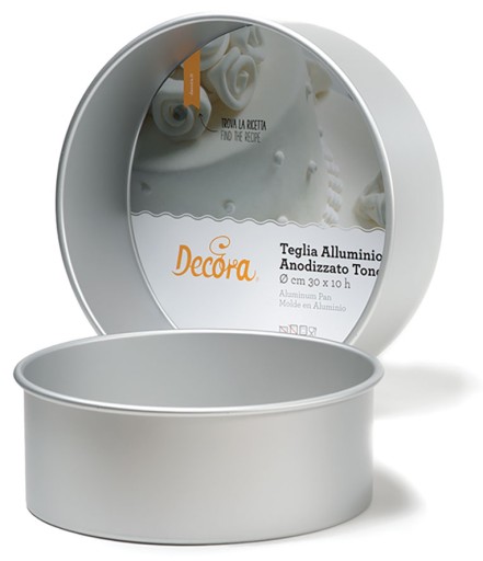 [0062614] Molde redondo metal 30x10cm Decora