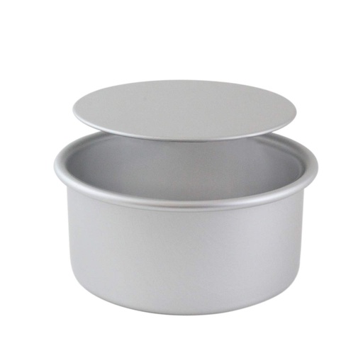 [LBR073] Molde Redondo Metal Base Extraible 17,8x7,5cm PME