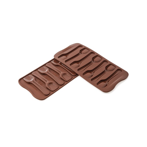 [SCG028] Molde Silicona Choco Spoons Silikomart