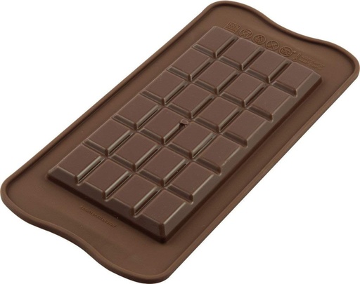 [22.136.77.0065] Molde Silicona Tableta Chocolate Silikomart