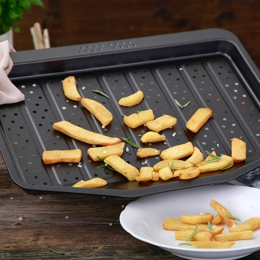 [0125741] Placa Antihaderente Crisp&Fry 41x31,5x2,5cm Decora