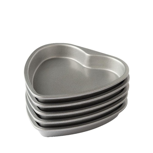 [0070034] Set De 5 Moldes Corazón Para Tartas Por Capas Decora