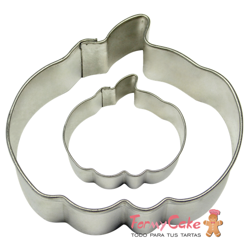 [sc614] Cortador Galletas Calabaza 2ud PME