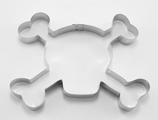 [CO-0037] Cortante calavera pirata 13 cm Cutter