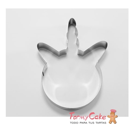 [CO-0920] Cortante Carita De Unicornio 9cm Cutter