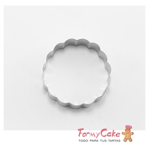 [CO-0052] Cortante Círculo Rizado 6cm Cutter