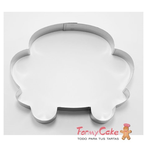 [cutt_coch_nov] Cortante Coche Novios 11cm Cutter
