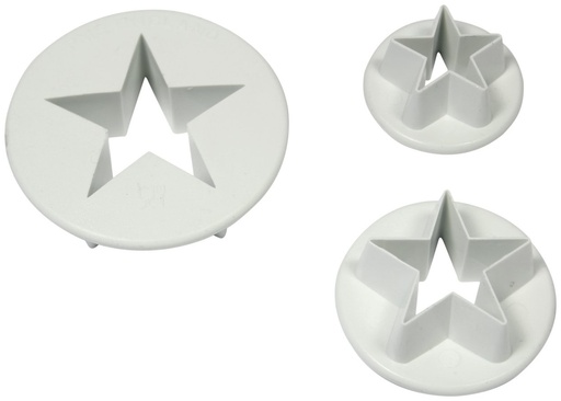 [SA701] Cortante Estrellas 3ud PME