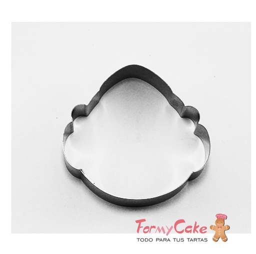 [CO-0522] Cortante Fallera Cabeza 8cm Cutter