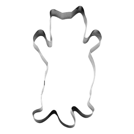 [CO-0371] Cortante gatito panza arriba 12cm Cutter