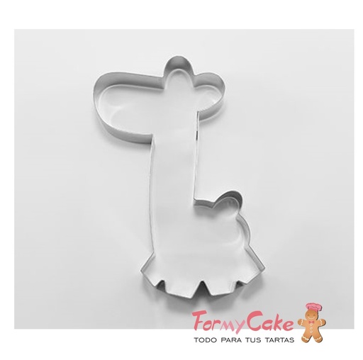 [CO-0893] Cortante Jirafa 12cm Cutter