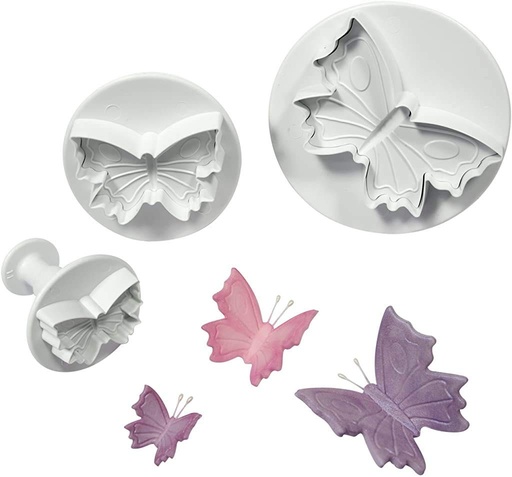 [BU910] Cortante Mariposas 3ud PME