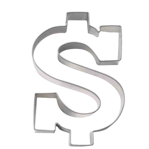 [199316] Cortante símbolo dolar 7,5cm Städter