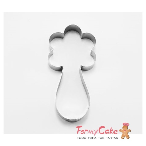 [cutt_sonaj_marg] Cortante Sonajero Margarita 10cm Cutter