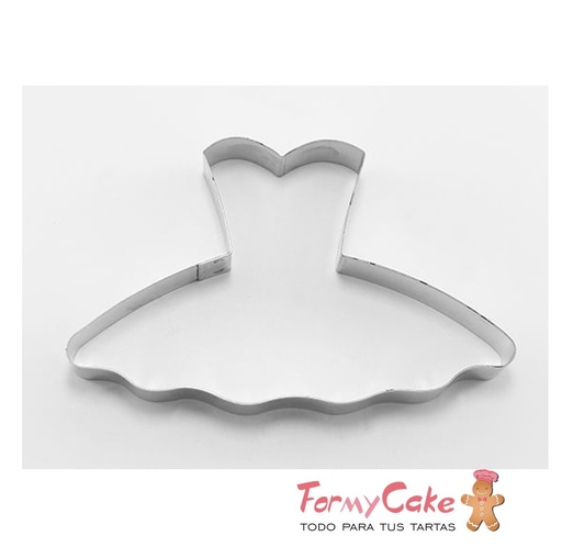 [CO-0170] Cortante Vestido Bailarina 12,5 cm Cutter
