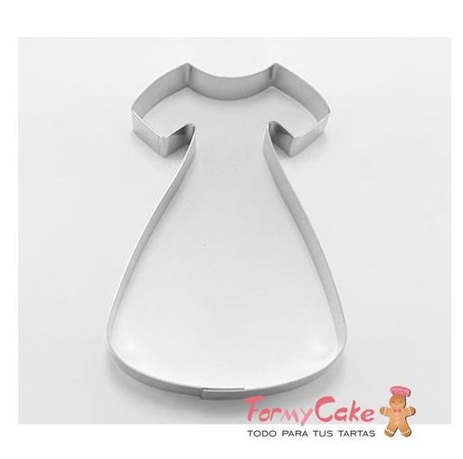 [cutt-vestcomu] Cortante Vestido Comunión 9,5 cm Cutter