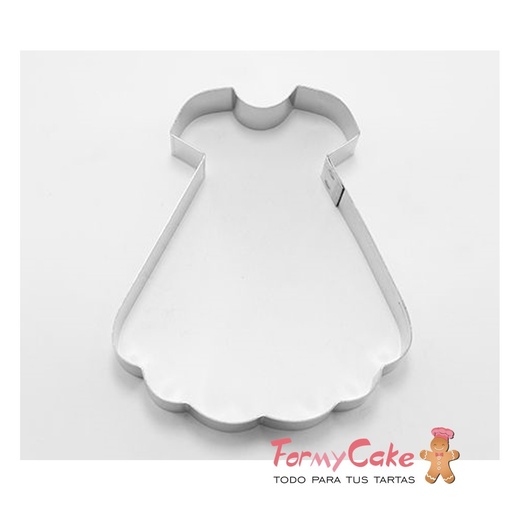 [cutt-vest] Cortante Vestido con Volantes 10 cm Cutter