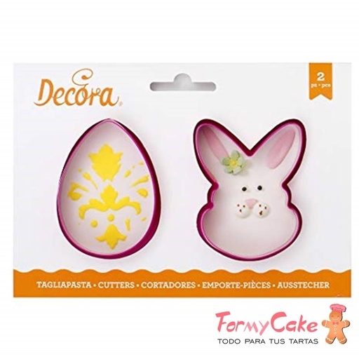 [0255074] Kit 2 Cortadores Pascua Decora