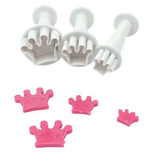 [DF0554] Mini cortadores expulsor coronas 3uds Dekofee