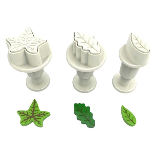[DF0572] Mini cortadores expulsor hojas 3uds Dekofee