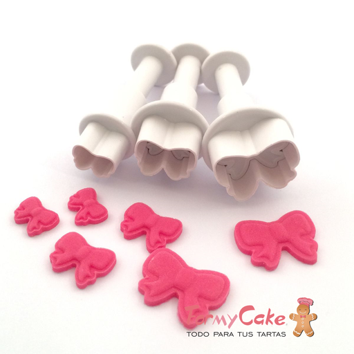 [DF0541] Mini Cortadores Expulsor Lazos 3uds Dekofee