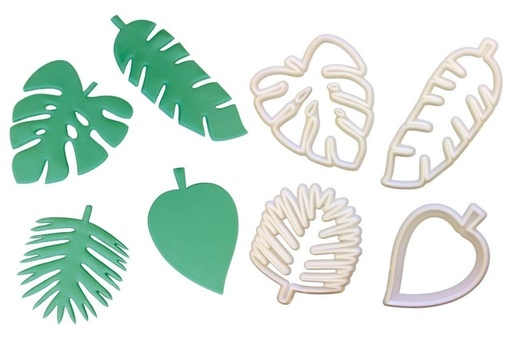 [CUTTRPLVS] Set cortadores hojas tropicales 4ud FMM