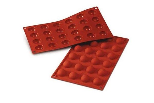 [20006000060] Molde silicona 24 semiesferas SILIKOMART