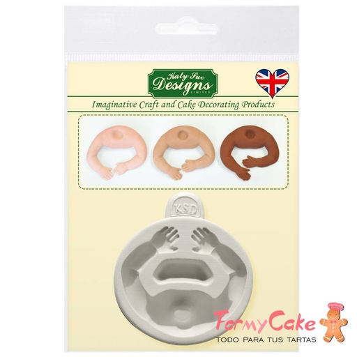 [CF0004] Molde silicona brazos Katy Sue Designs