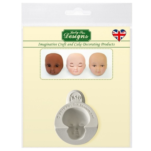 [CF0003] Molde silicona cabeza Katy Sue Designs