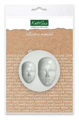[CA0063] Molde silicona caras katy sue