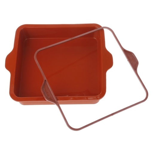 [SFT306] Molde silicona cuadrado 23x23x5cm silikomart