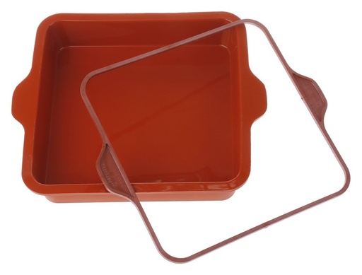 [SFT306] Molde silicona cuadrado 23x23x5cm silikomart