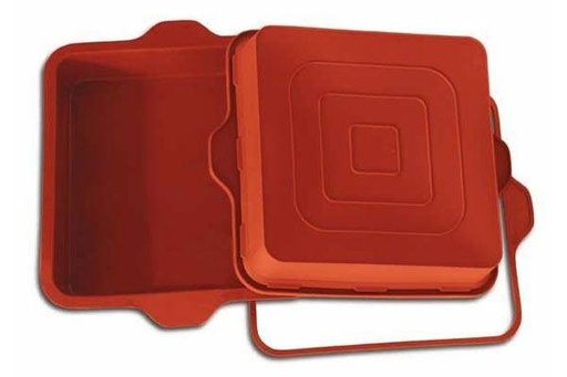 [SFT306] Molde silicona cuadrado 23x23x5cm silikomart
