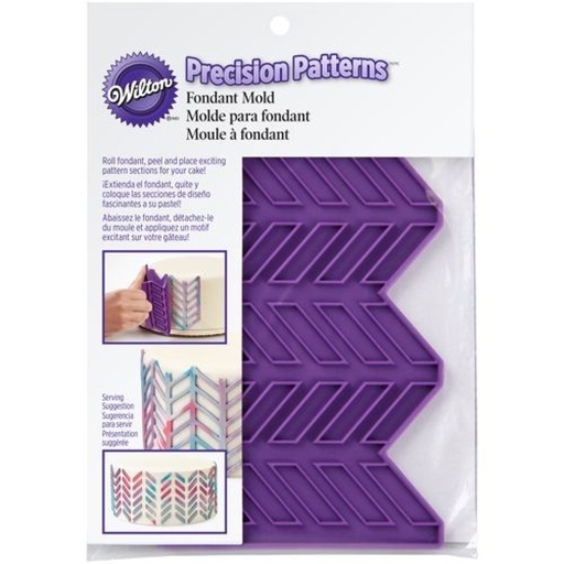 [409-7725] Molde silicona precision pattern espina pescado Wilton