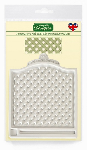 [CE0038] Molde Silicona Sistema Valla Enrejada Katy Sue Designs