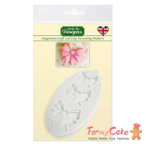 [CE5] Molde de silicona Trio Lazos de Katy Sue Designs