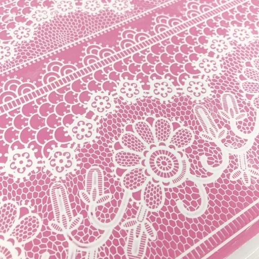 [CL100120] Tapete de encaje Delilah Grande CAKE LACE