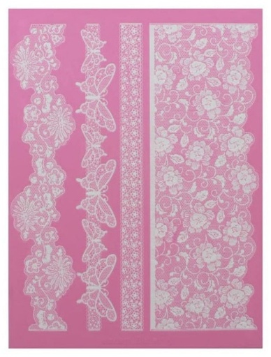 [CL14094] Tapete de encaje Madame Butterfly Grande Cake Lace