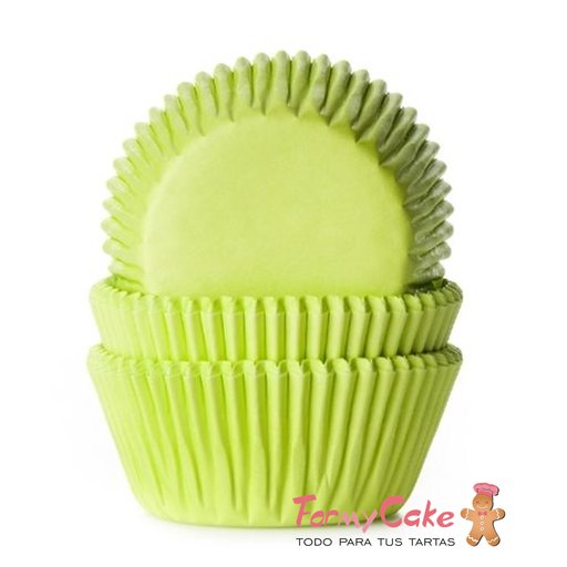 [HM1685] Cápsulas verde lima 50ud house of MARIE