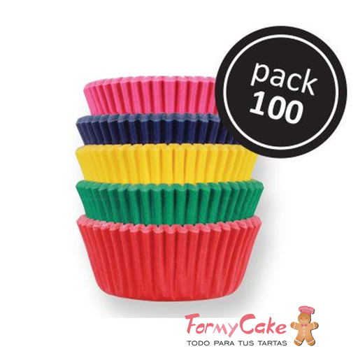 [BC741] Minicápsulas carnaval 5 colores 100ud PME