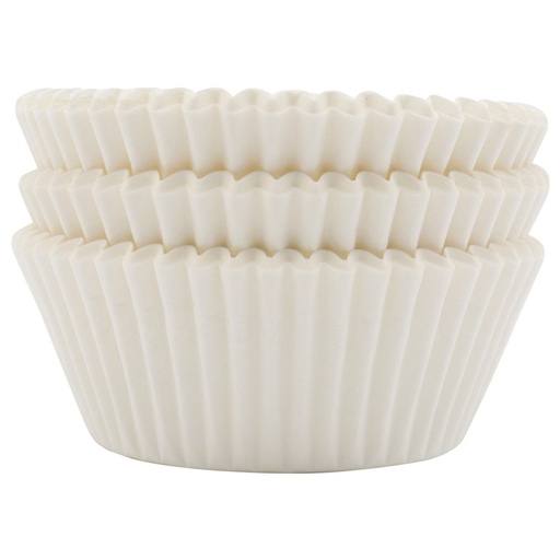 [BC712] Cápsulas cupcakes blancas 60ud PME