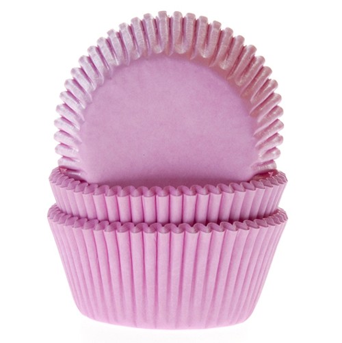 [HM1210] Cápsulas cupcakes rosa claro 50ud House Of Marie