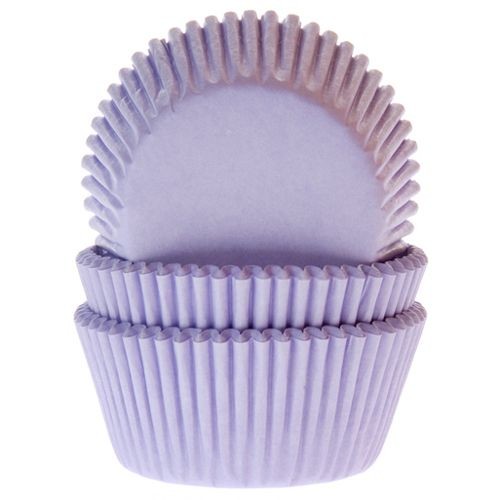 [HM1234] Cápsulas cupcakes lila 50ud House Of Marie