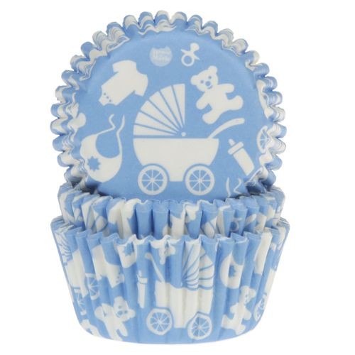 [HM5140] Cápsulas motivos bebé azules House Of Marie