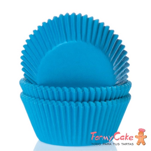 [HM5362] Minicápsulas azul cian 60ud house of MARIE